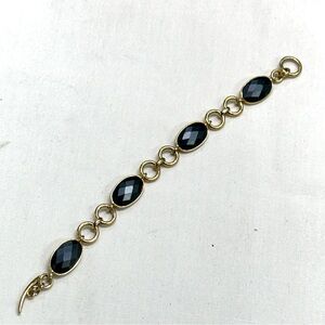 7.5” Hematite? Stone Bracelet